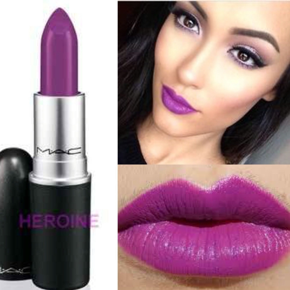 M.A.C Matte Lipstick - Heroine 3g - Picture 1 of 3